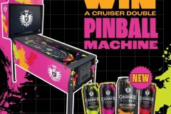 Win a Cruiser Double Pinball Machine