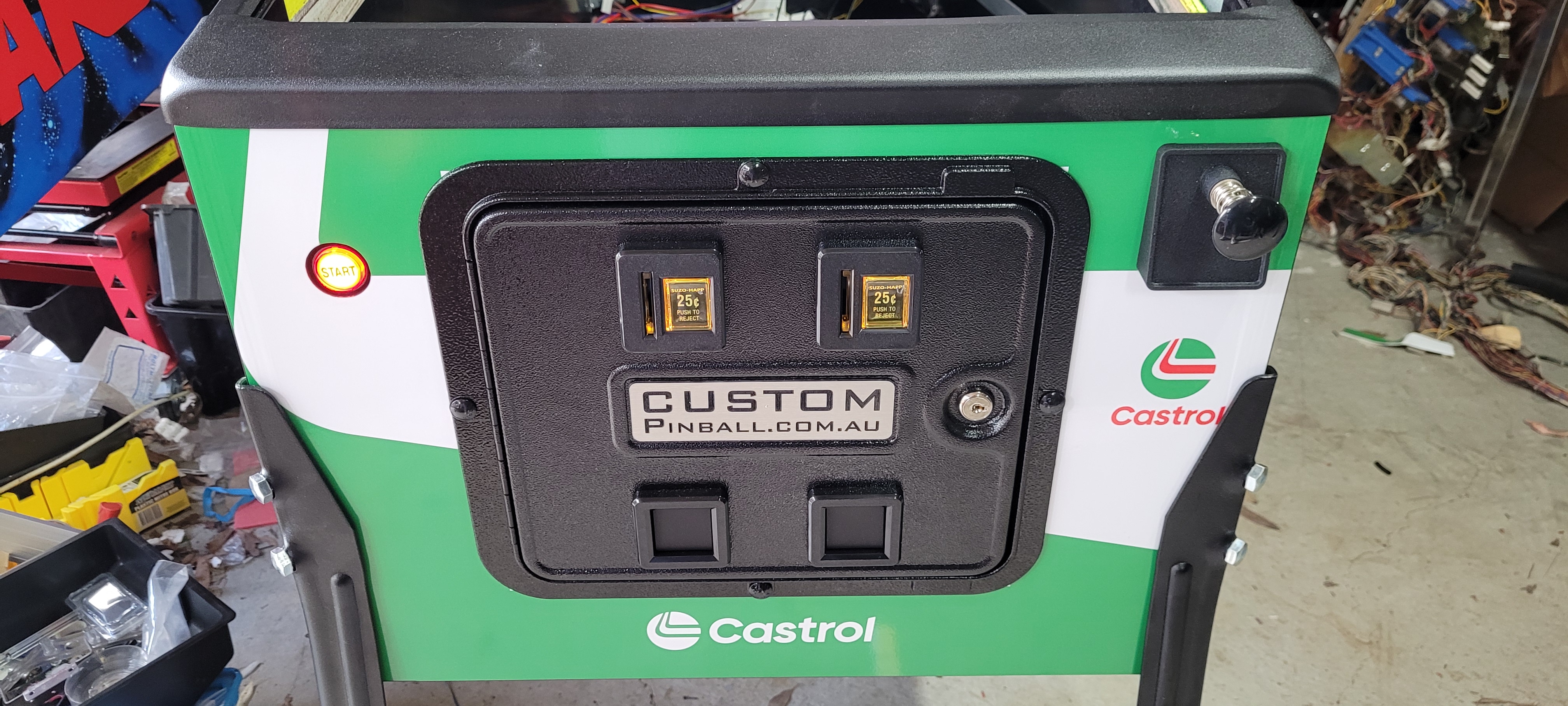 Castrol Custom Pinball