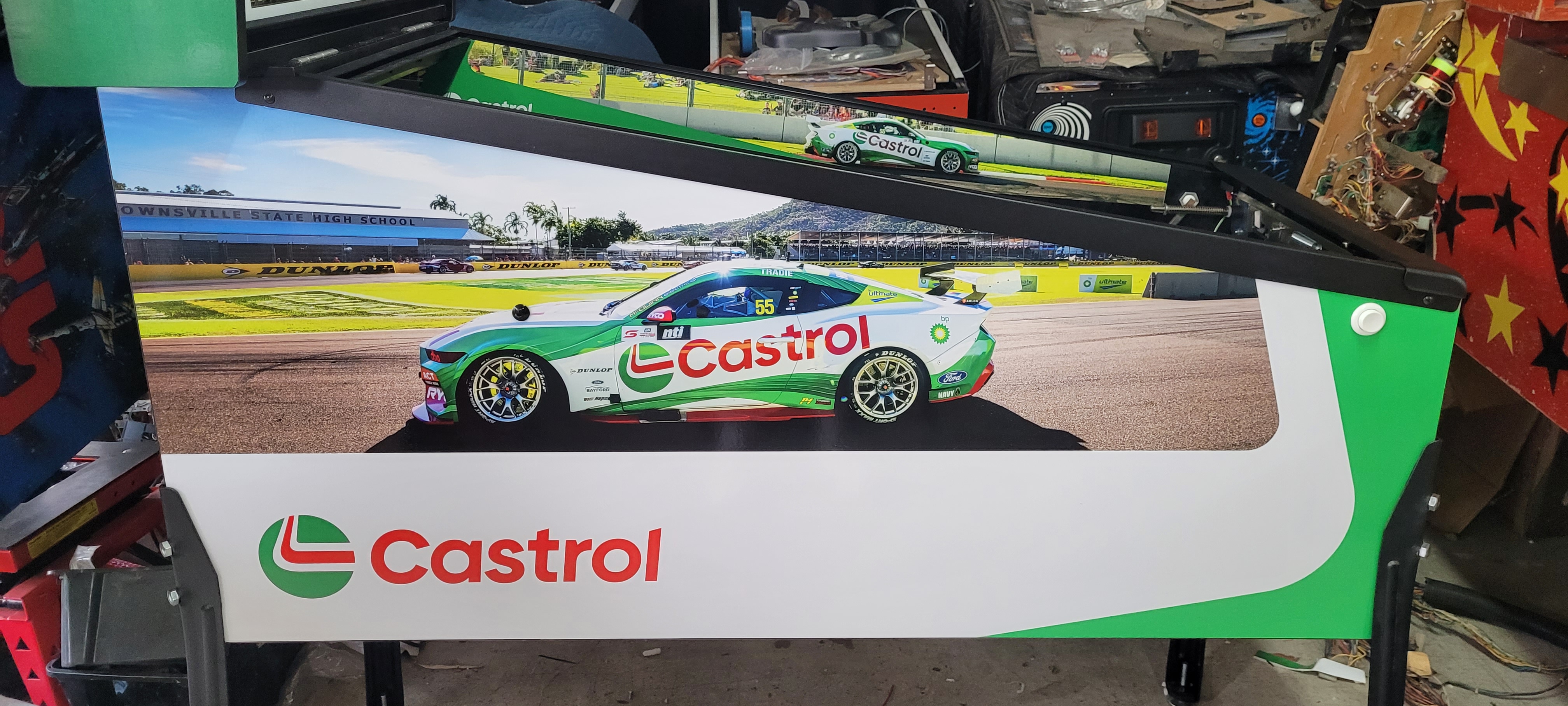 Castrol Custom Pinball