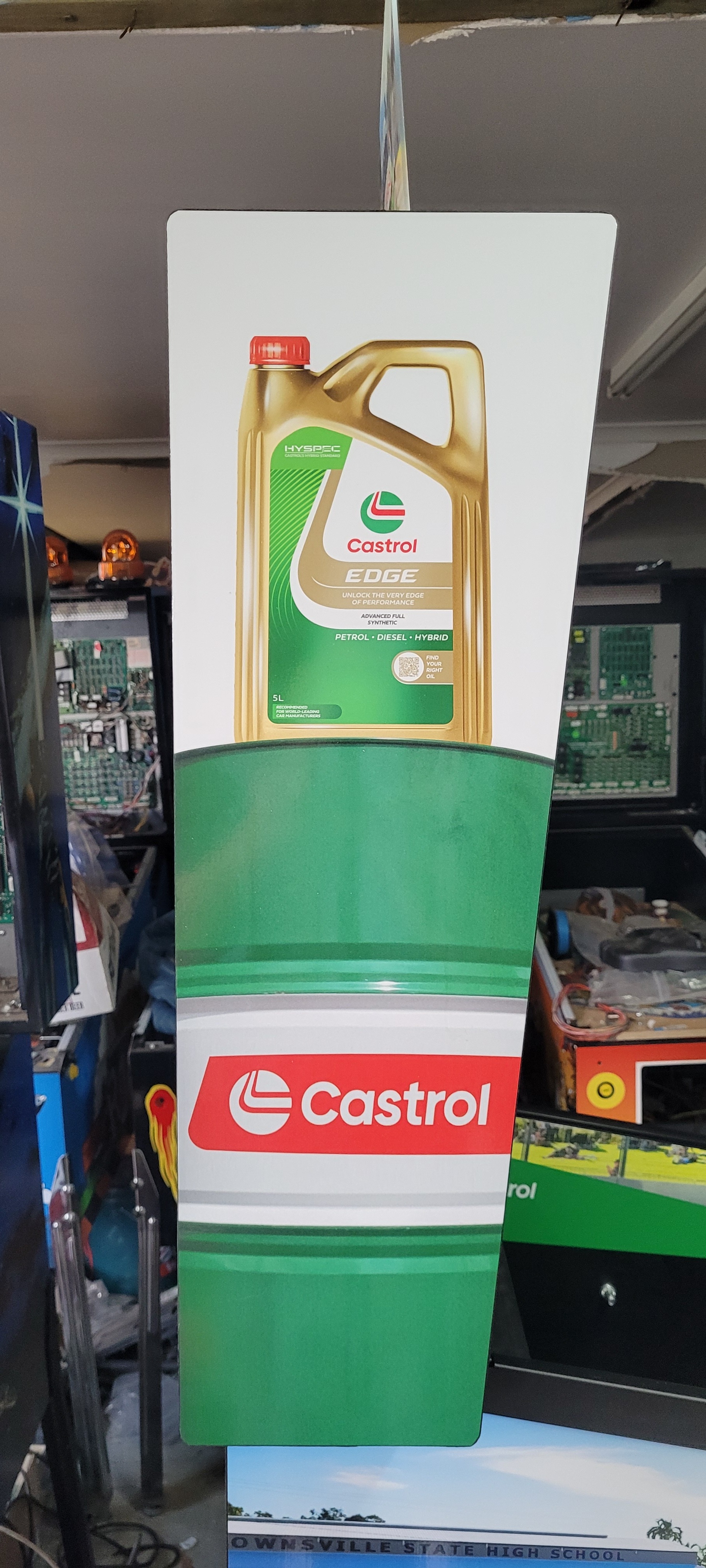 Castrol Custom Pinball