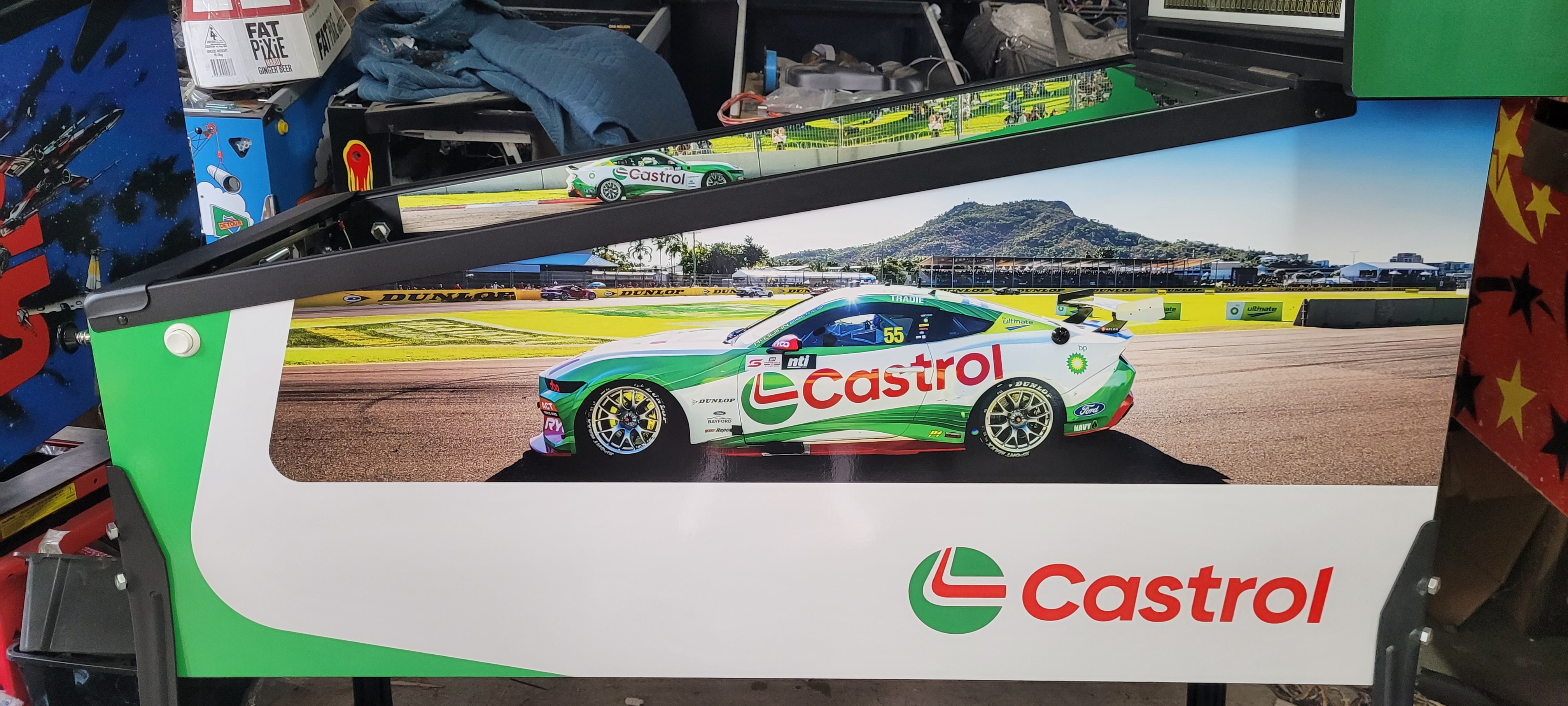 Castrol Custom Pinball
