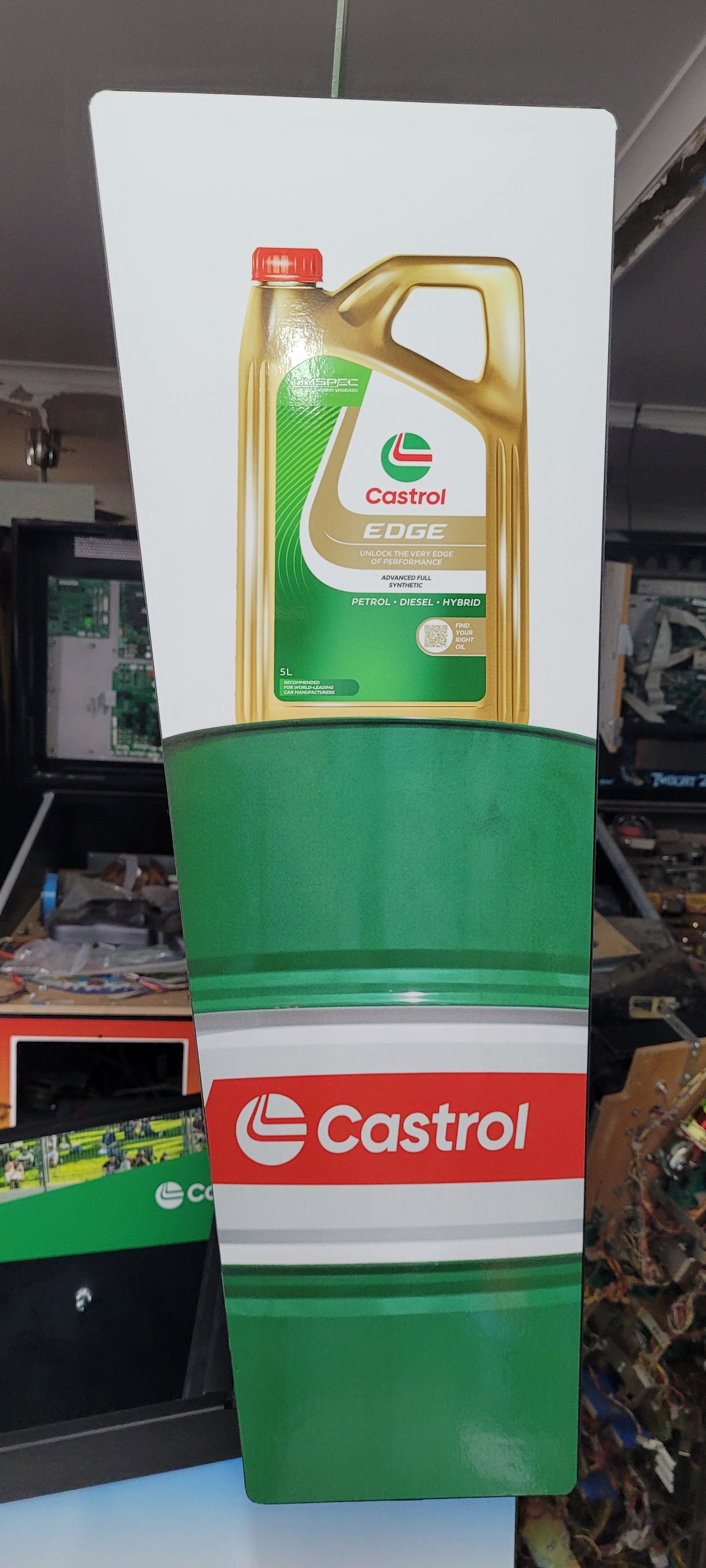 Castrol Custom Pinball