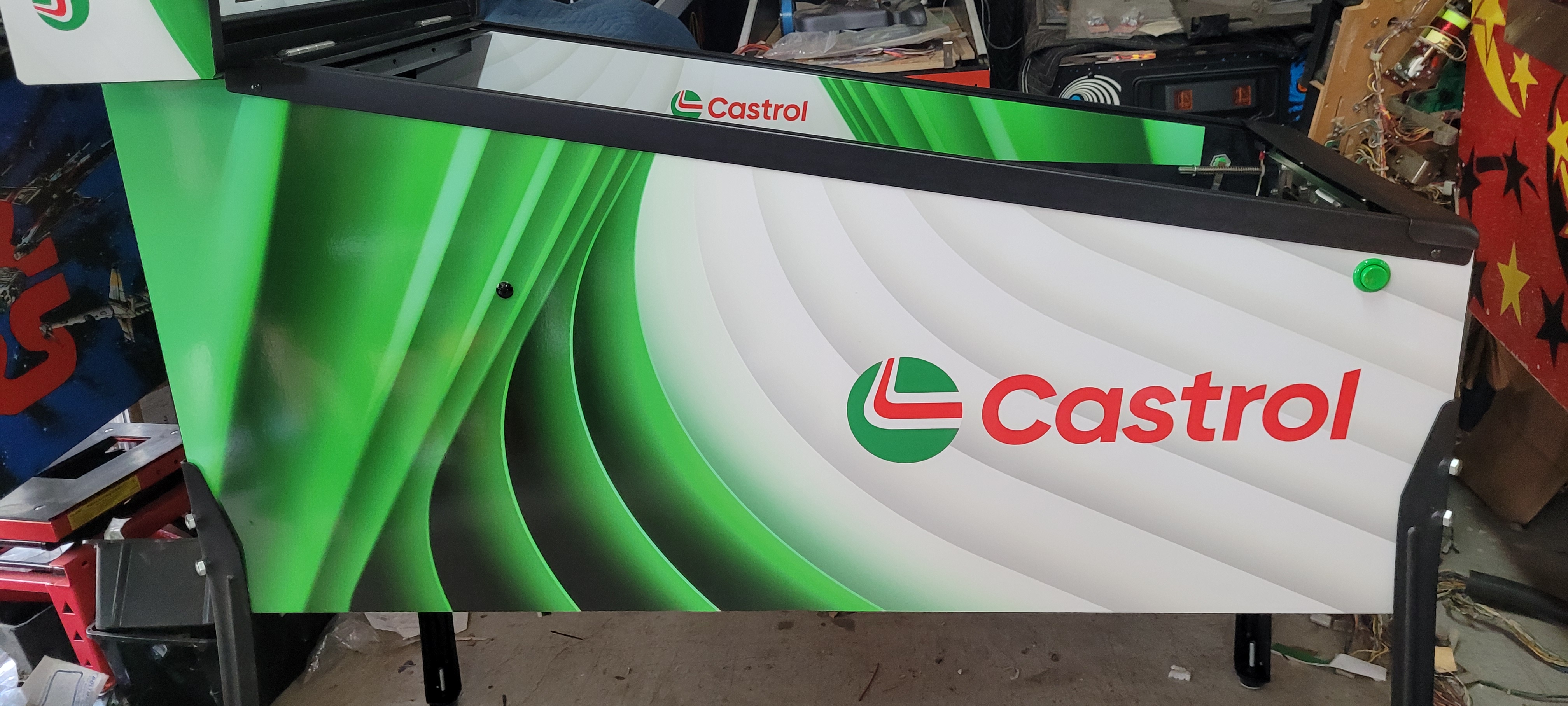 Castrol Custom Pinball