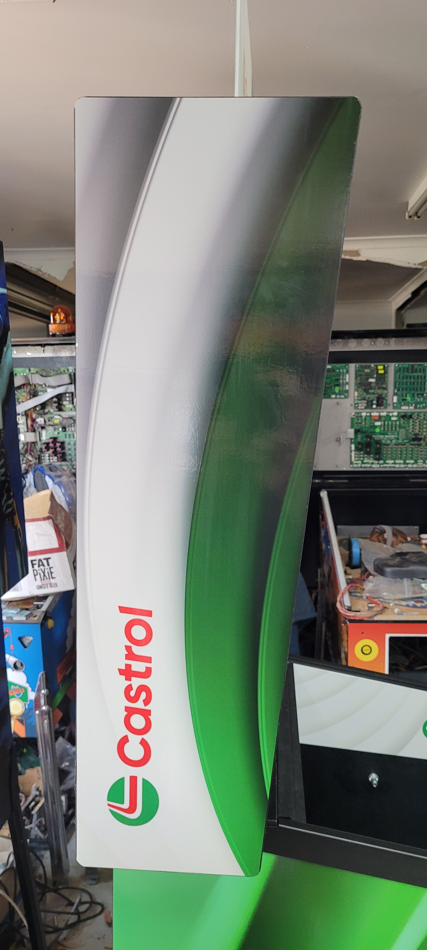 Castrol Custom Pinball