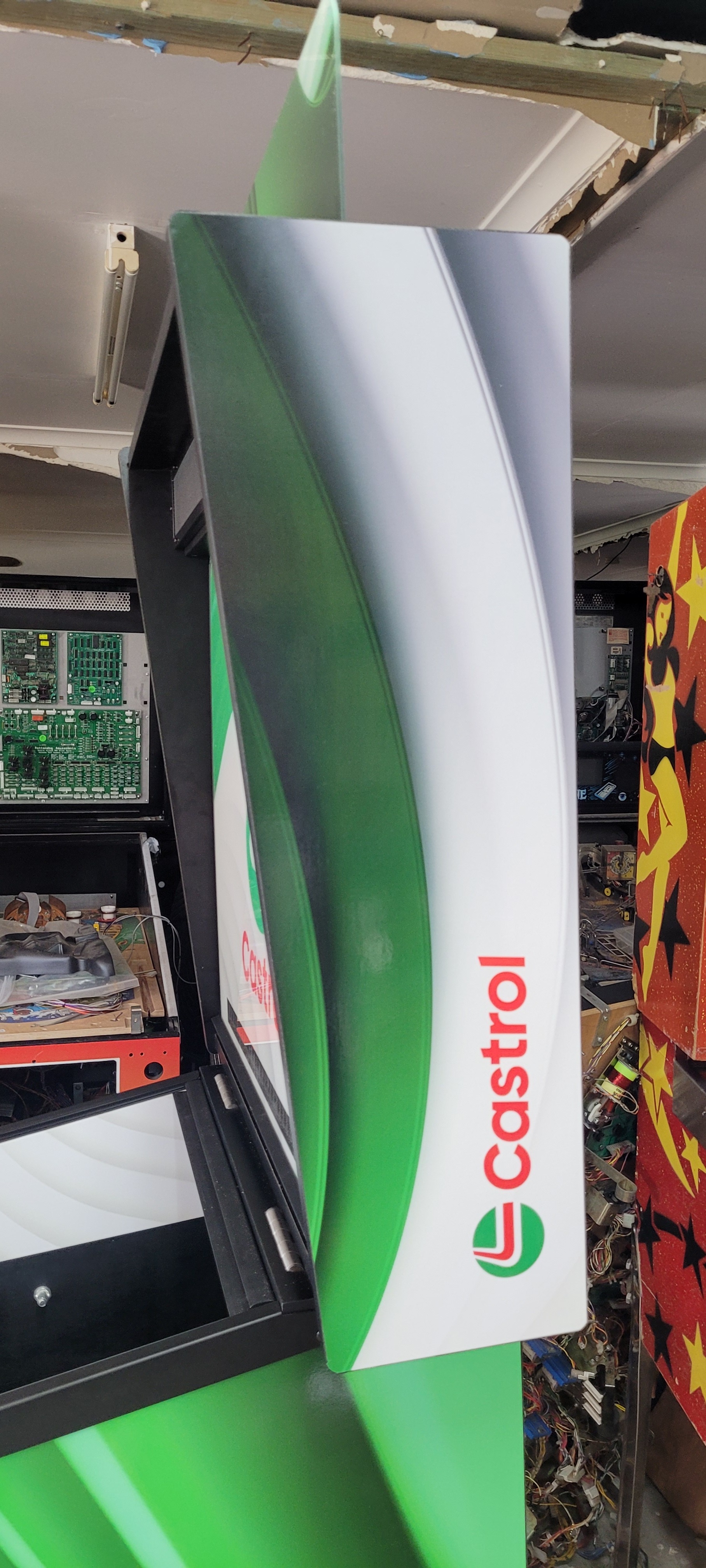 Castrol Custom Pinball