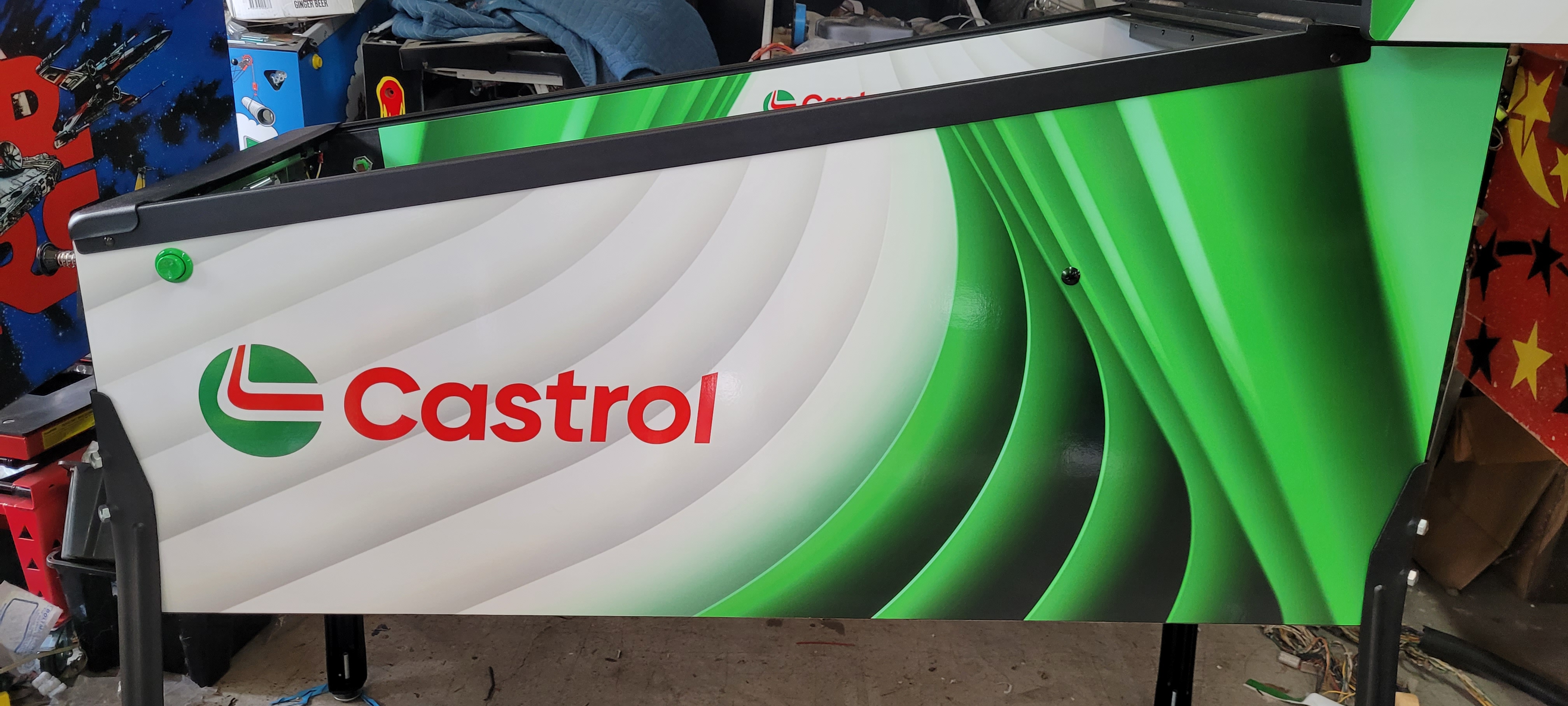 Castrol Custom Pinball