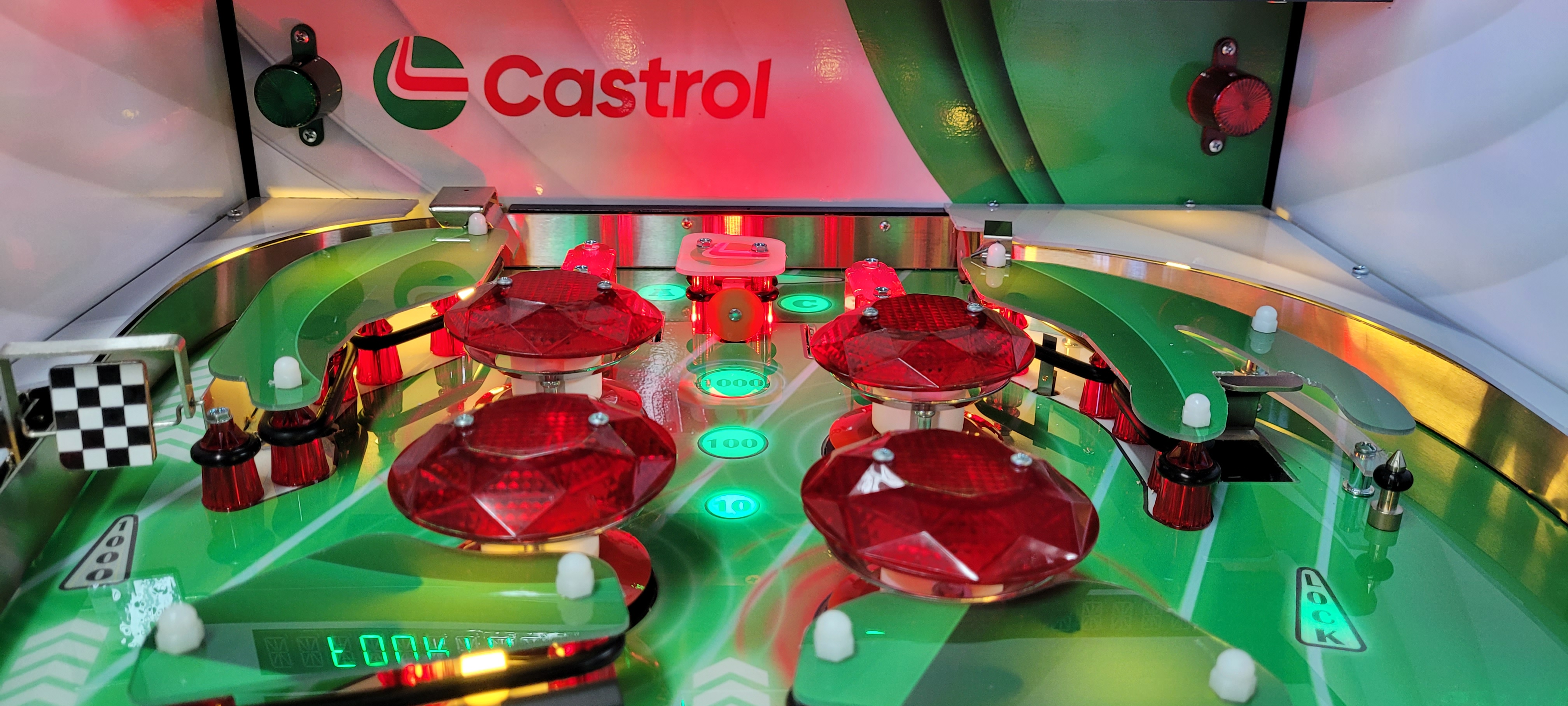 Castrol Custom Pinball