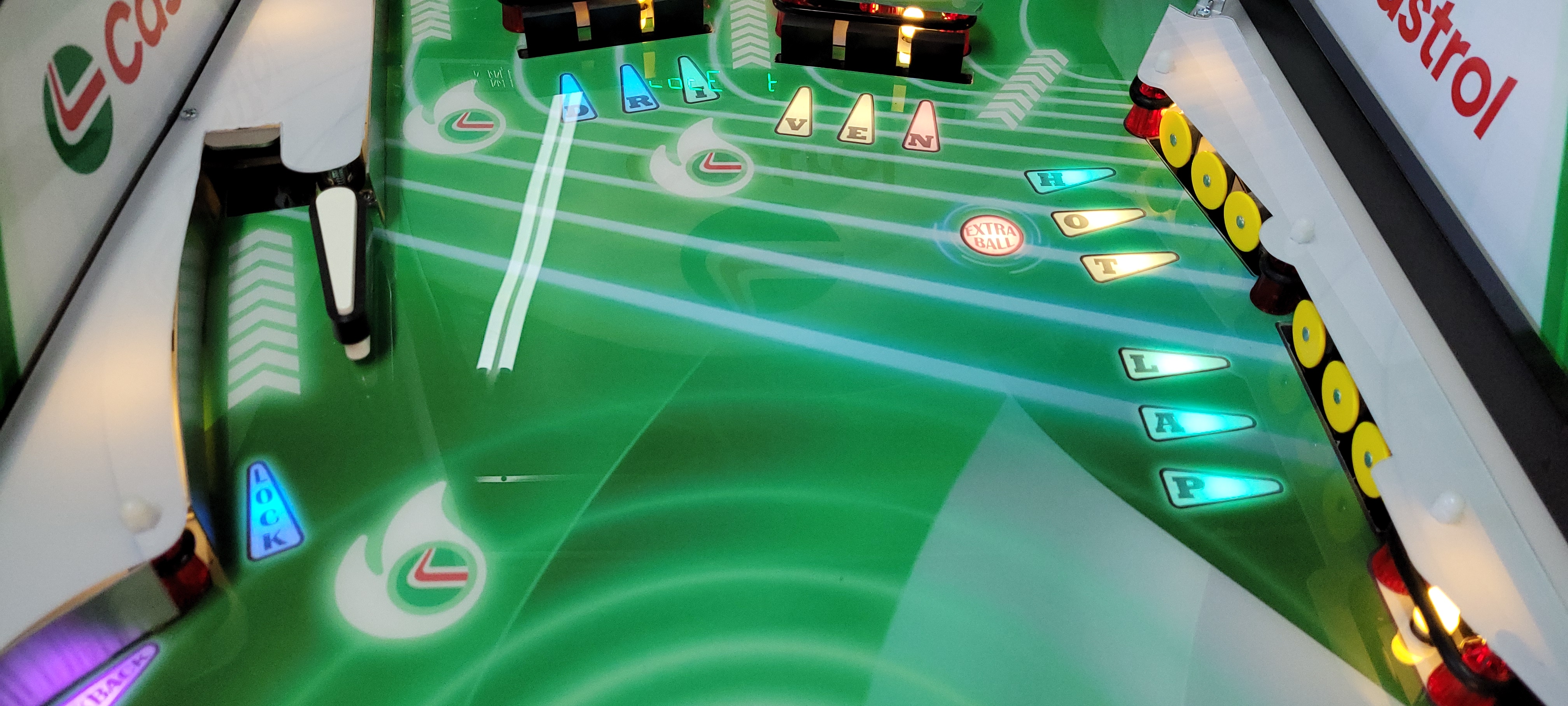 Castrol Custom Pinball