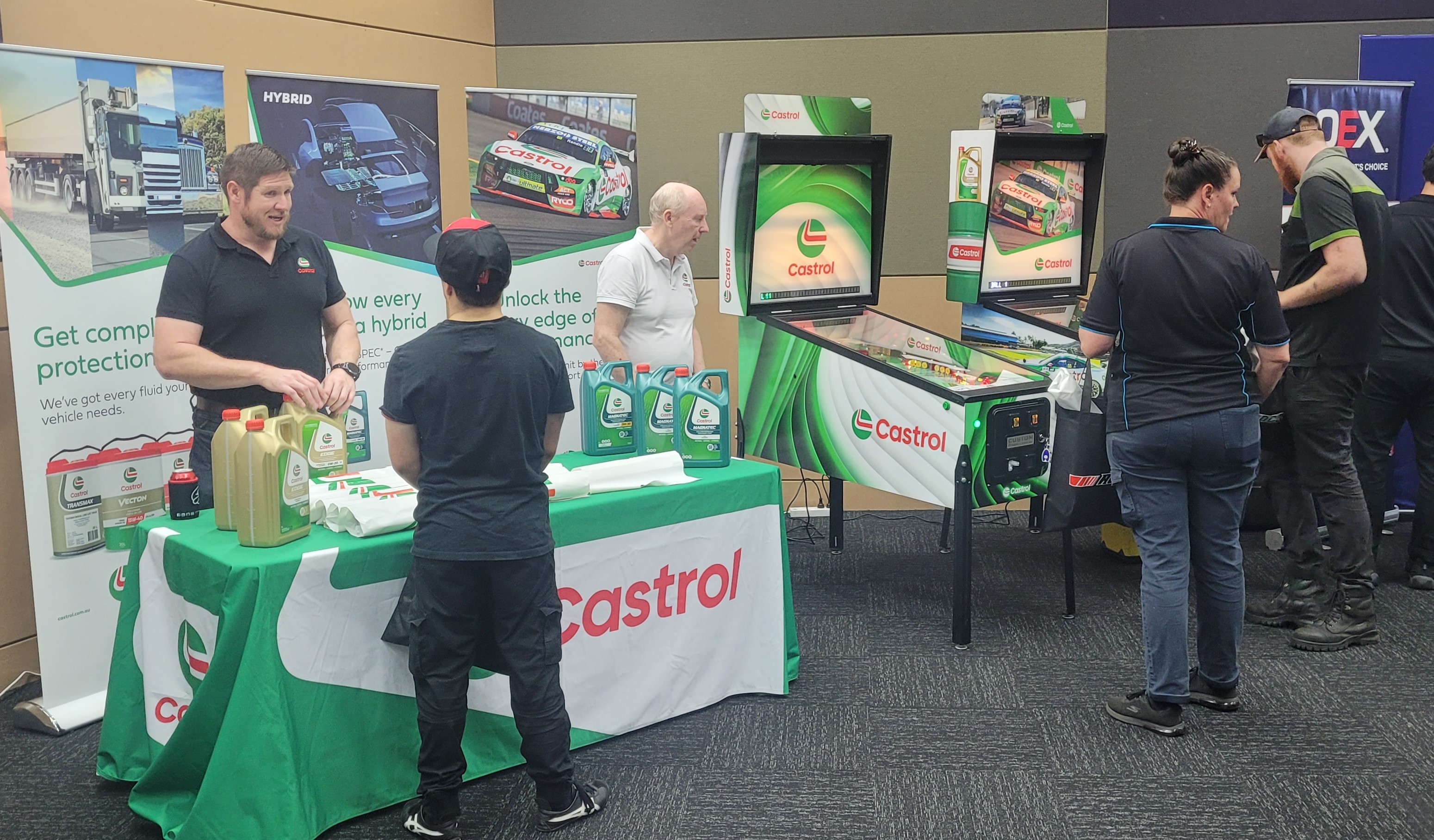 Castrol Custom Pinball