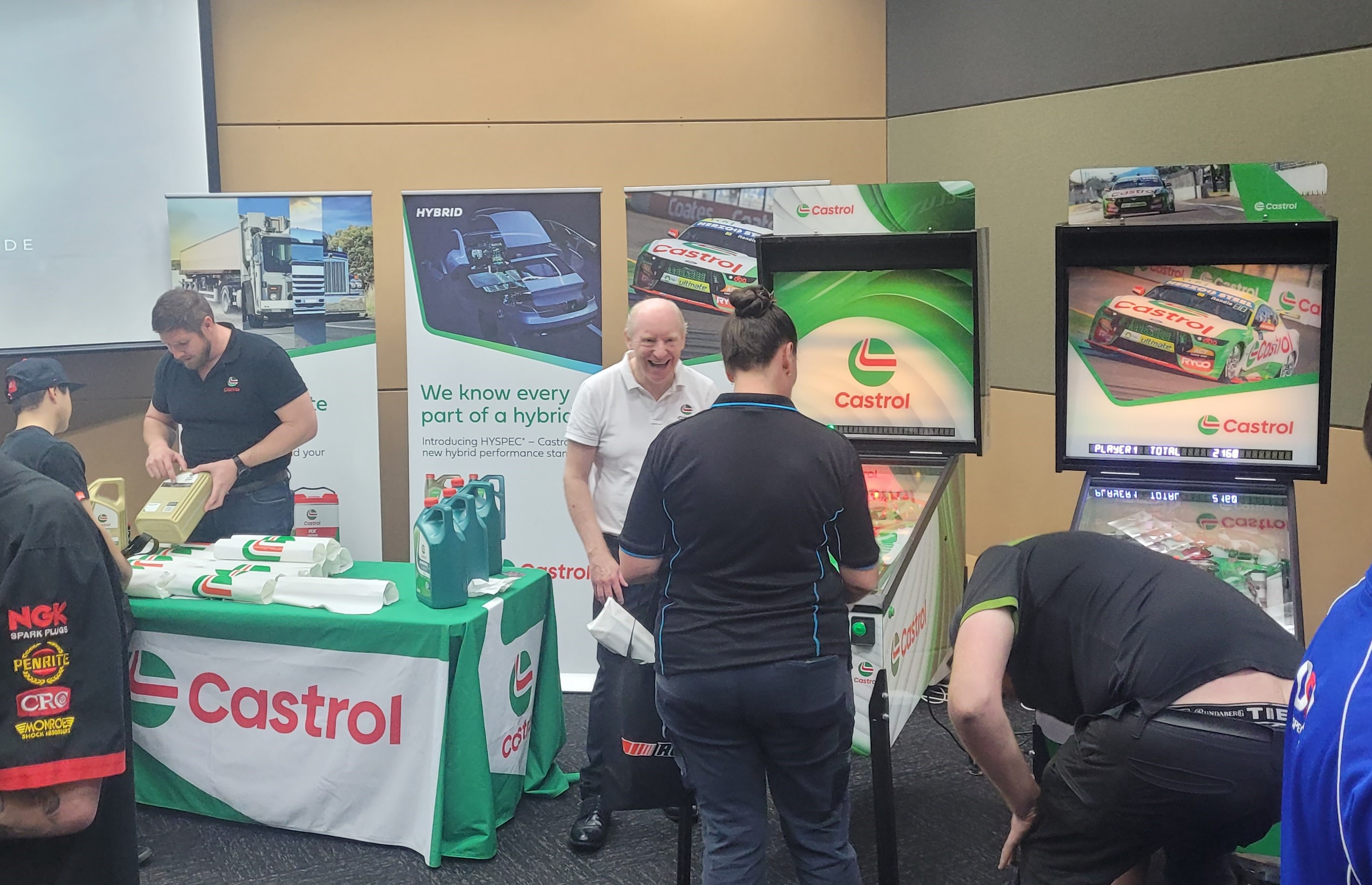 Castrol Custom Pinball