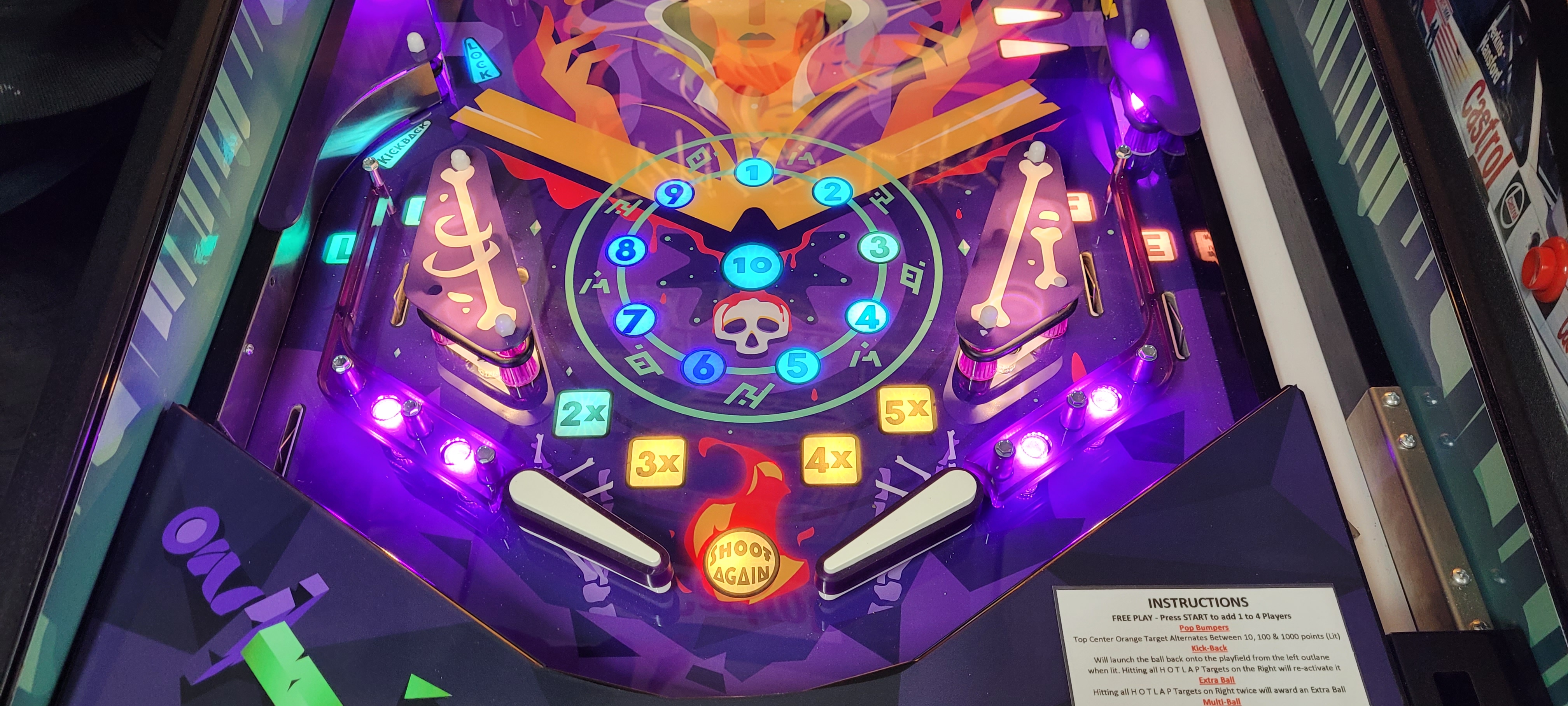 EasyGo Tome of Life Custom Pinball Game