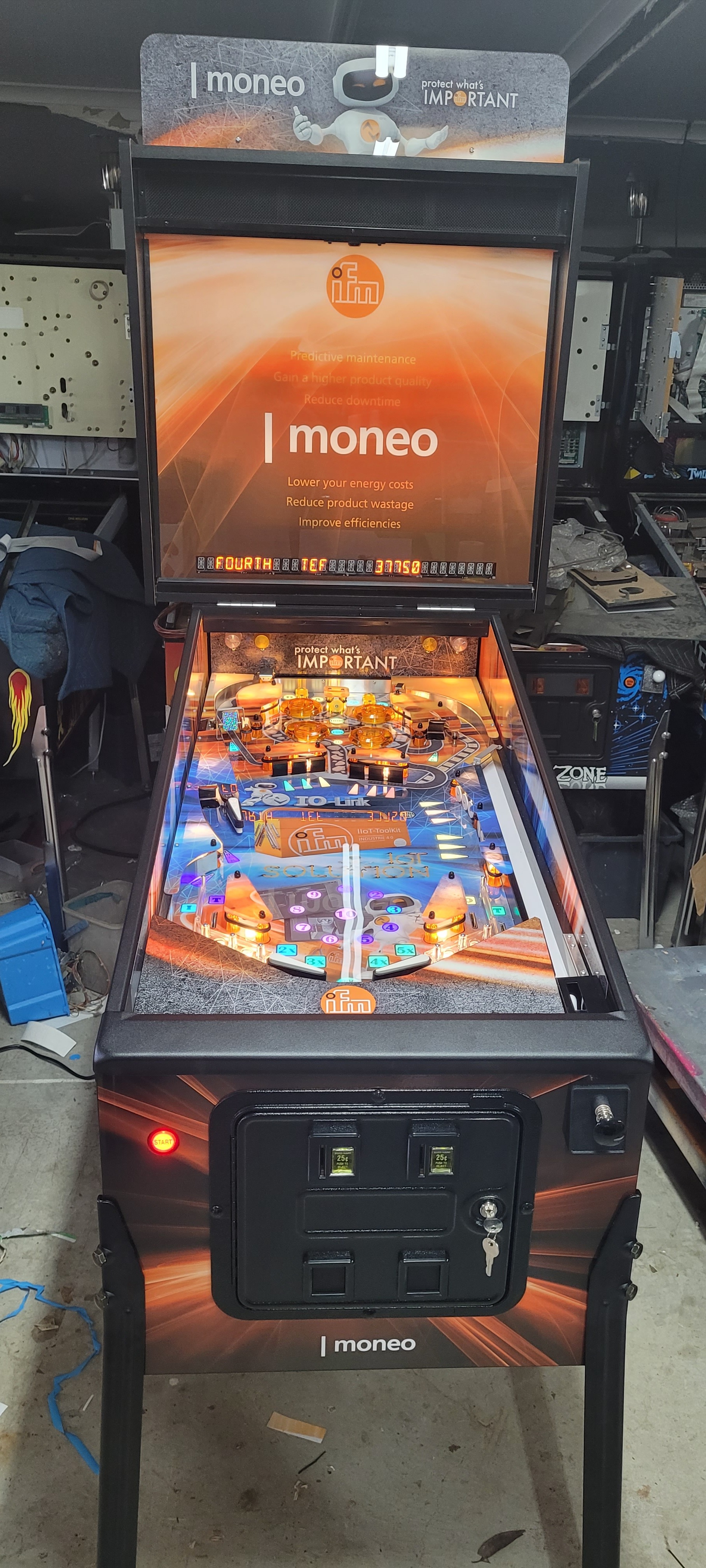 ifm efector Custom Pinball Game