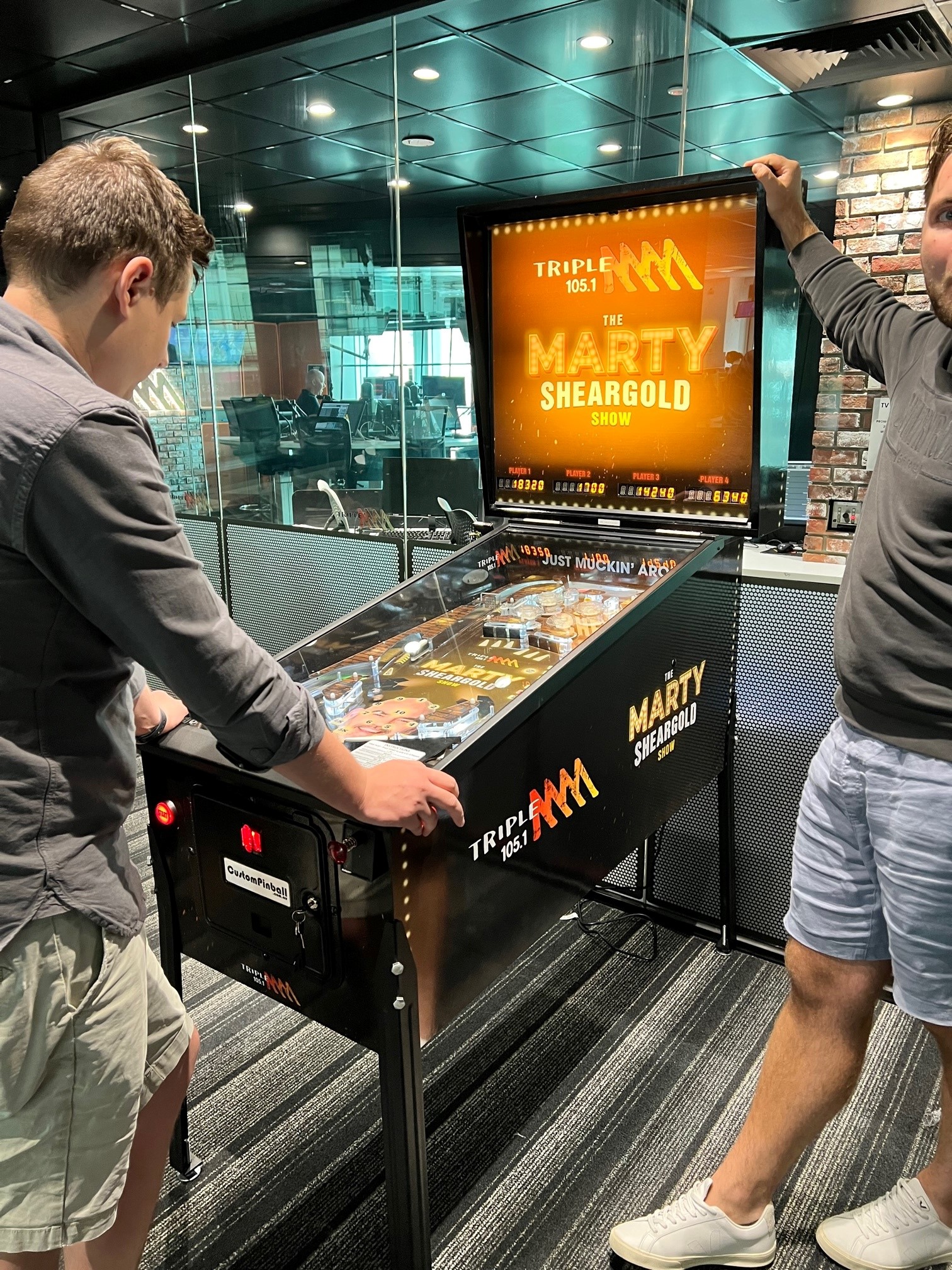 Triple M - Marty Sheargold Radio Show Custom Pinball