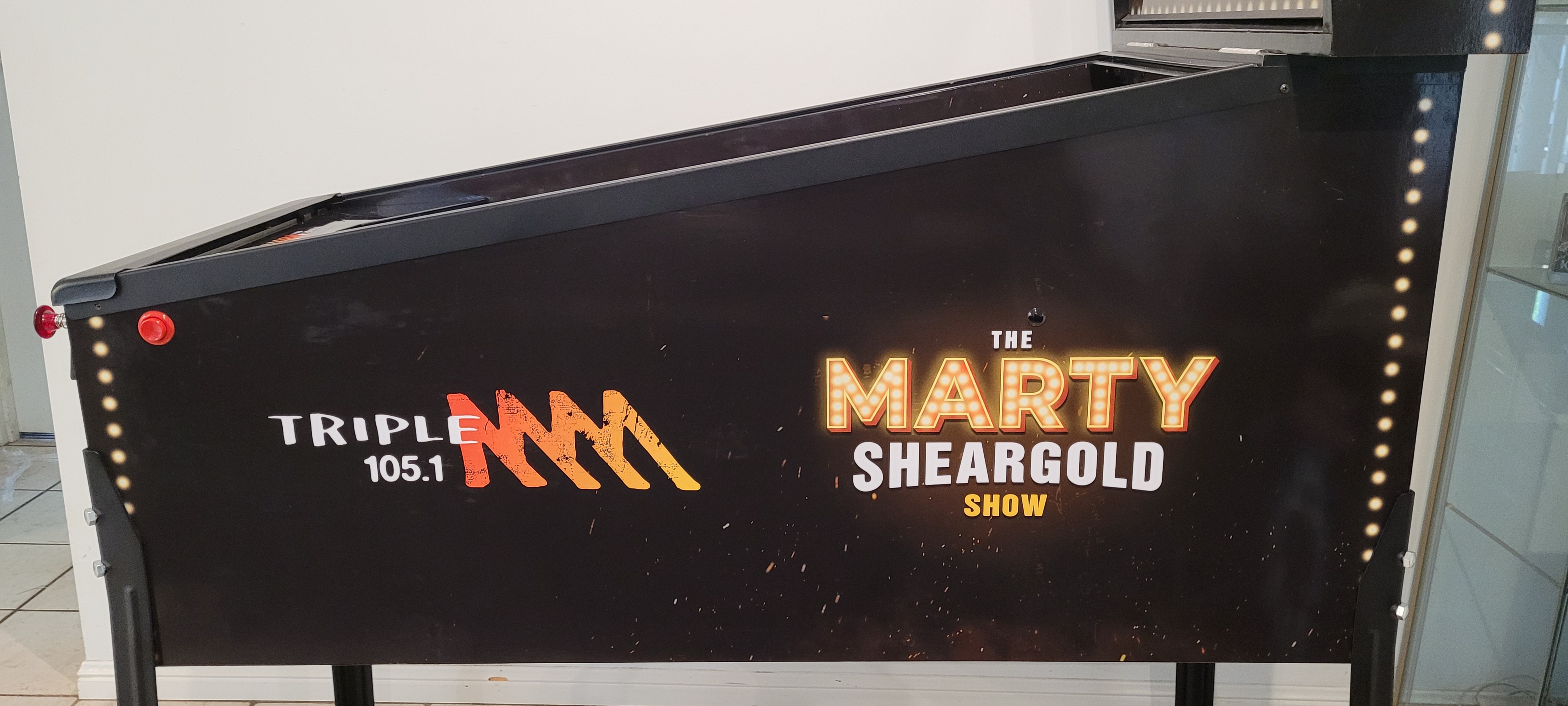 Triple M - Marty Sheargold Radio Show Custom Pinball