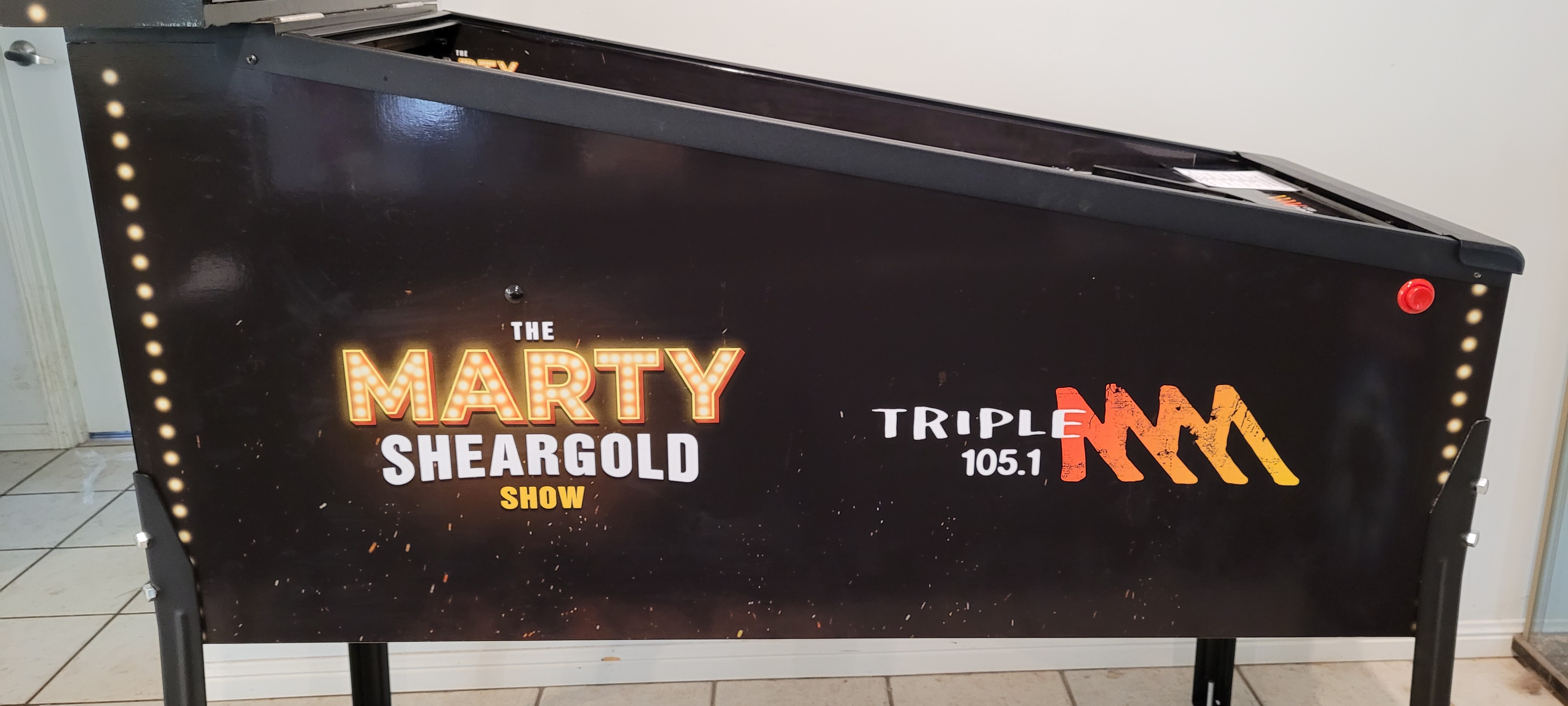 Triple M - Marty Sheargold Radio Show Custom Pinball