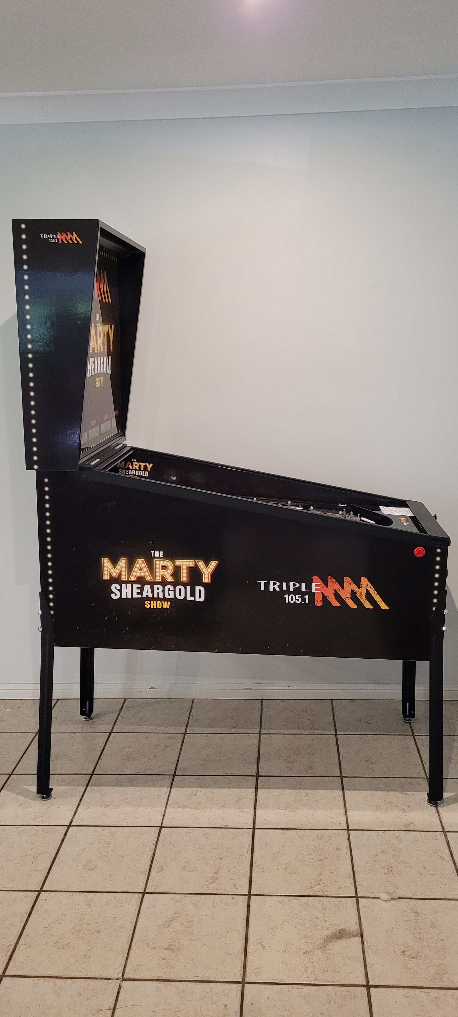 Triple M - Marty Sheargold Radio Show Custom Pinball