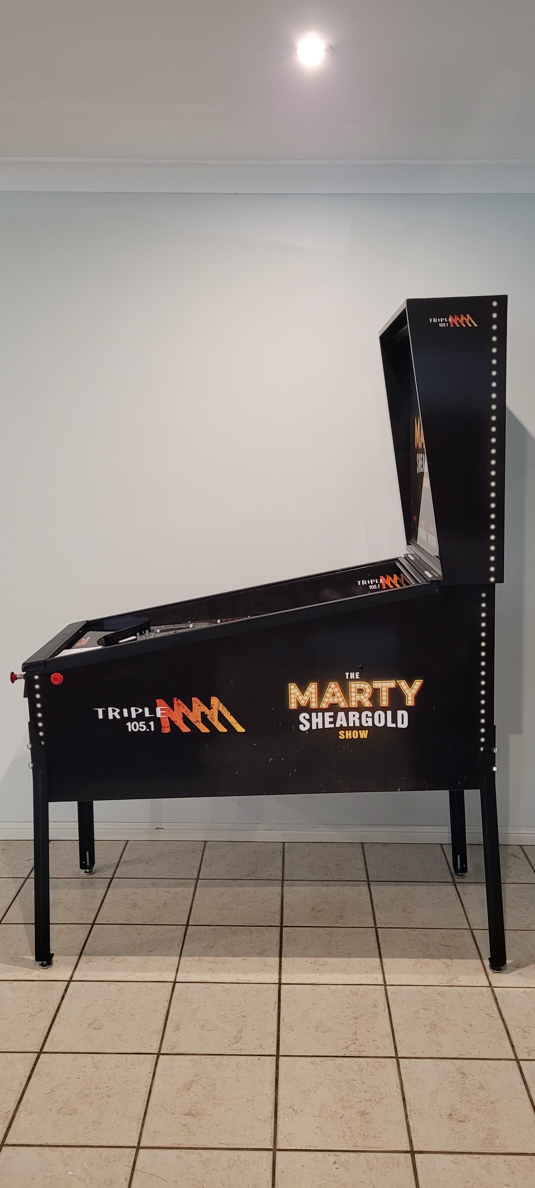 Triple M - Marty Sheargold Radio Show Custom Pinball