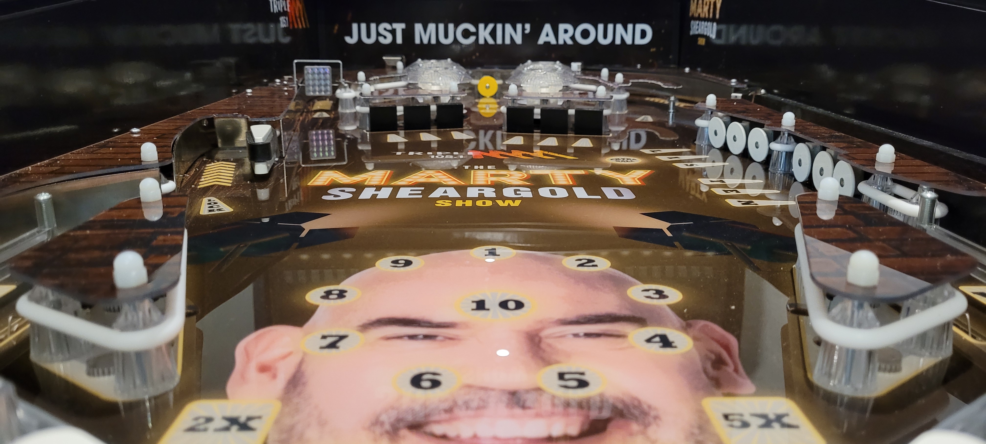 Triple M - Marty Sheargold Radio Show Custom Pinball