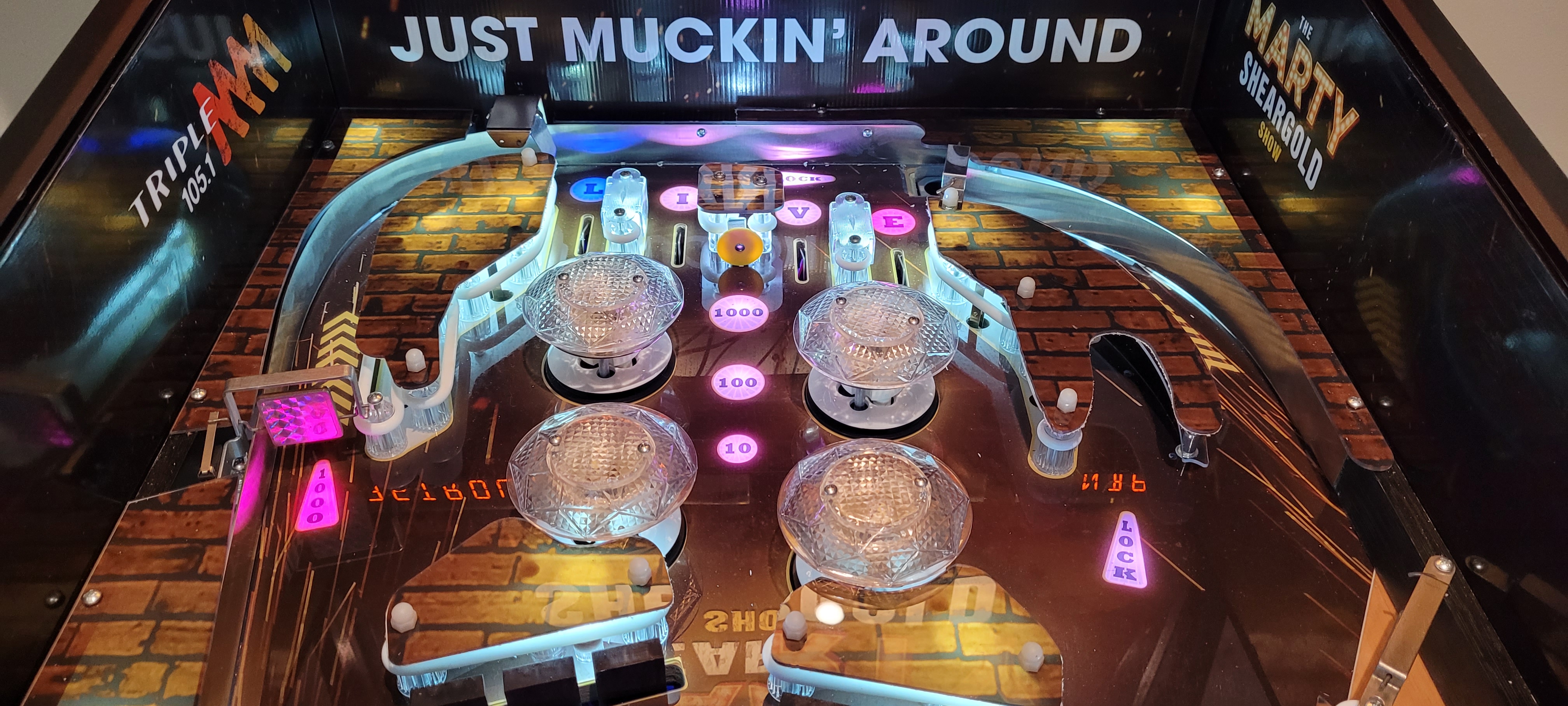 Triple M - Marty Sheargold Radio Show Custom Pinball