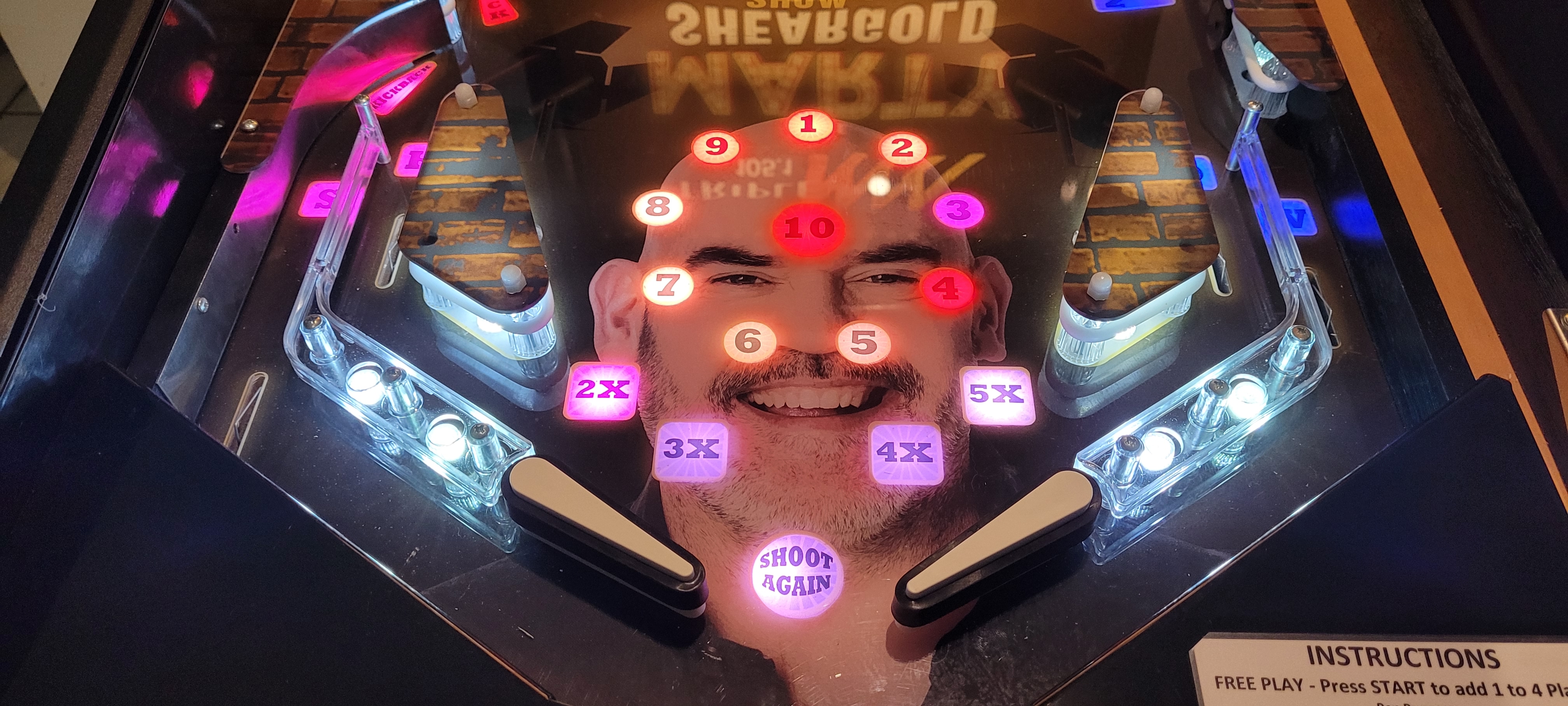 Triple M - Marty Sheargold Radio Show Custom Pinball